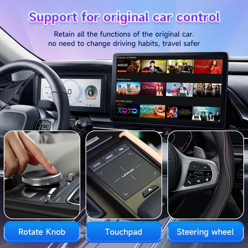 Carlinkit-wireless-carplay-android-auto-TBOX-UHD-SDM660-original-car-control