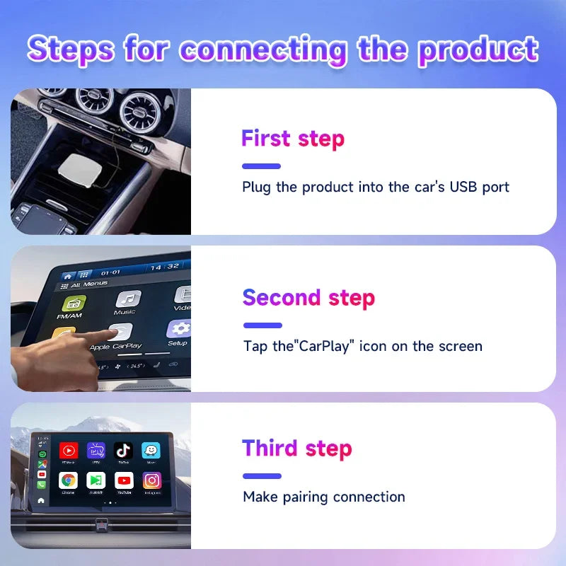 Carlinkit-wireless-carplay-android-auto-TBOX-UHD-SDM660-steps-for-connecting